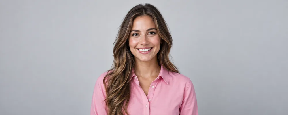 Mulher sorridente